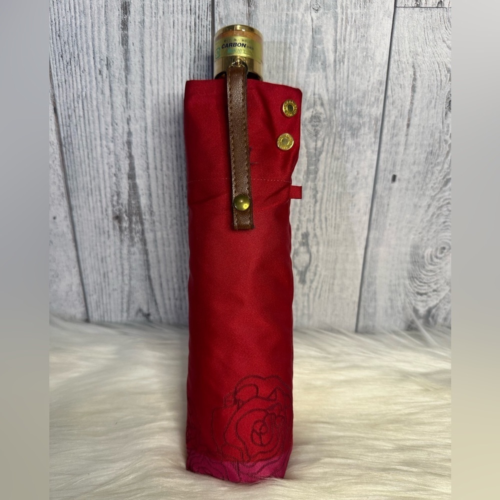 YSL rose umbrella in red